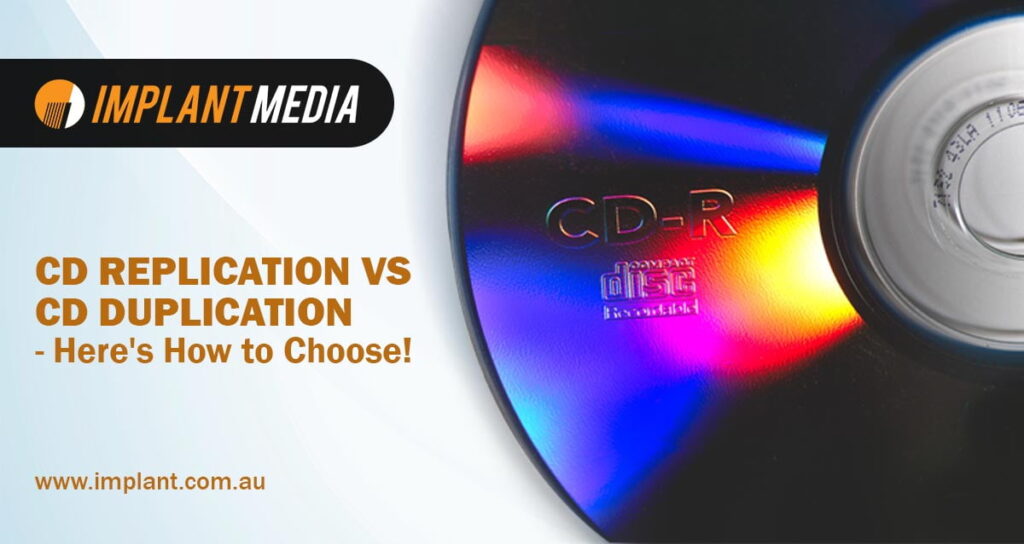 Choose between CD Replcation & CD Duplication