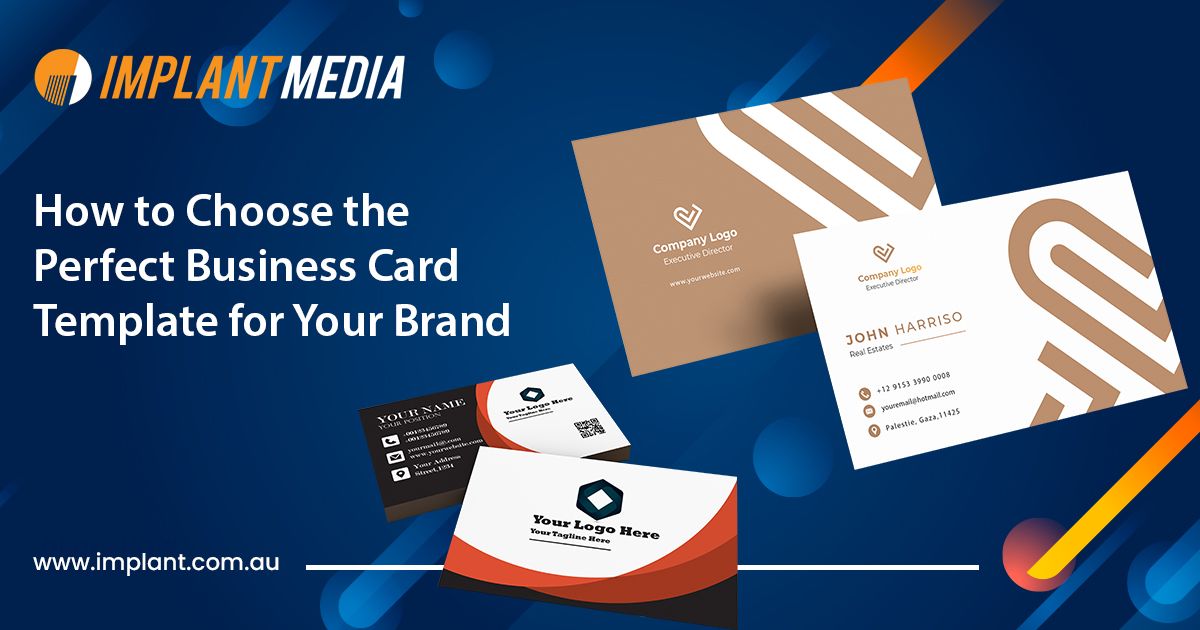 Choose the Perfect Business Card Template for Your Brand