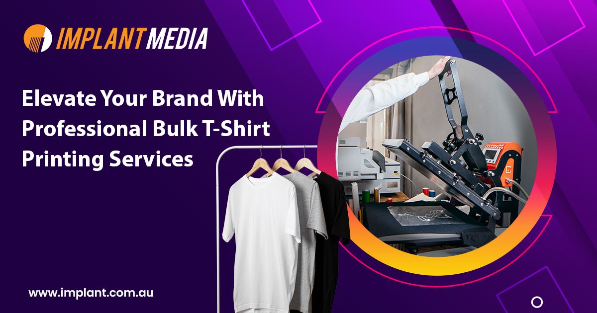 Professional Bulk T-Shirt Printing Services